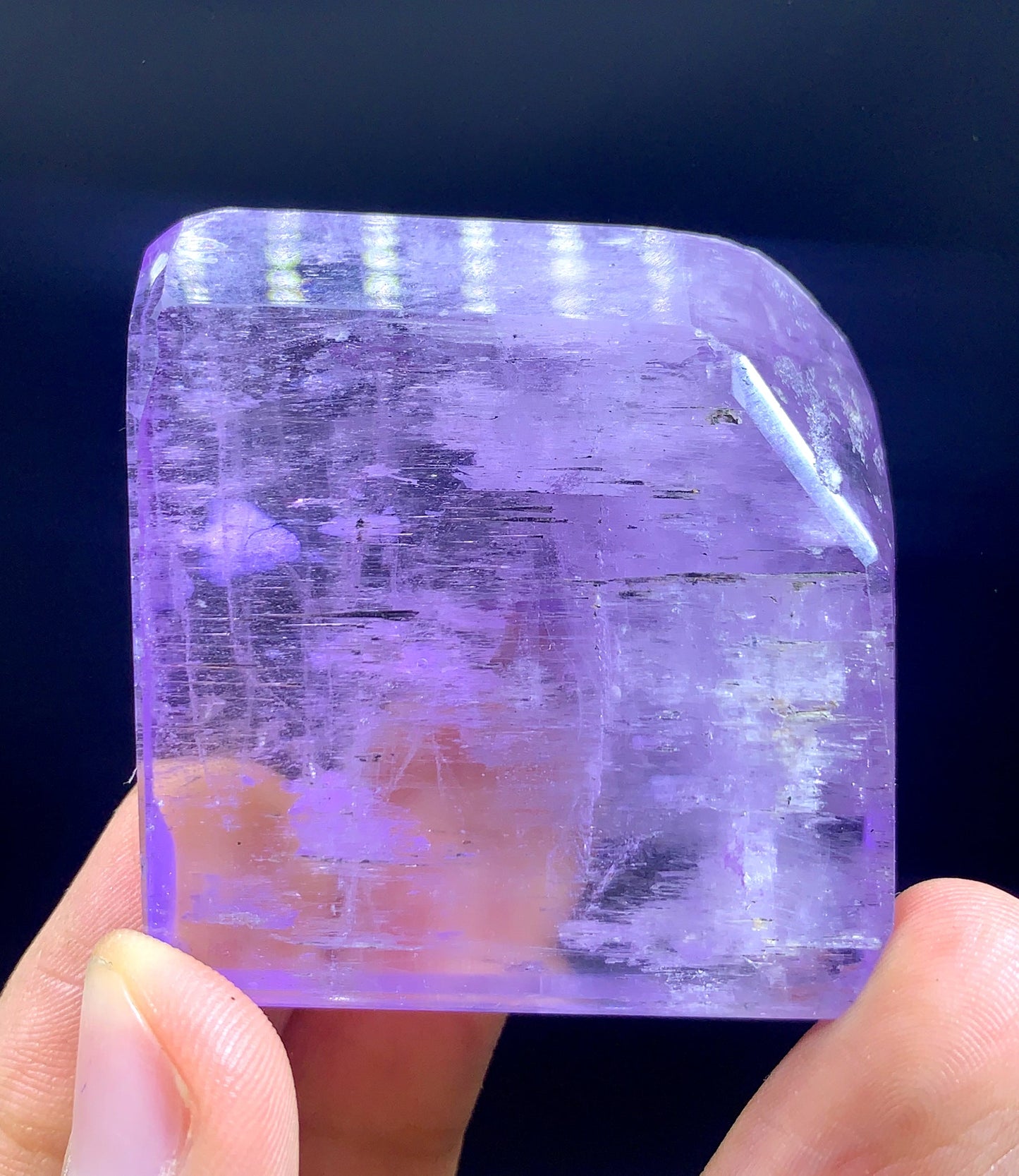 Polished Pink Kunzite Tumble From Afghanistan - 62 Gram