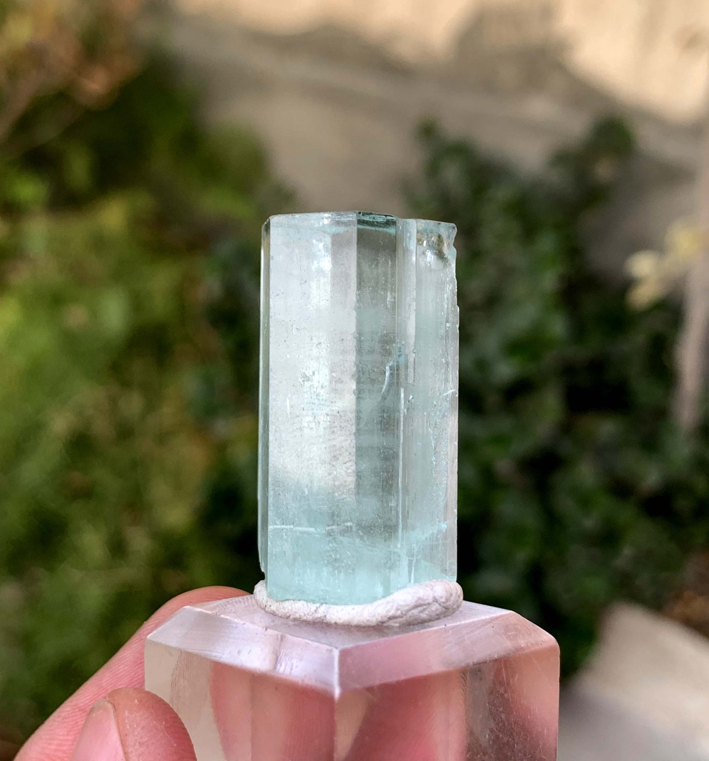 Sky Blue Aquamarine Crystal From Pakistan 17 Gram
