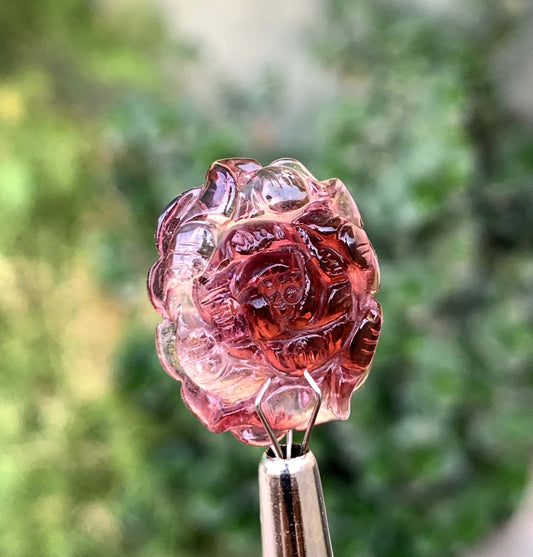 Polished Pink Tourmaline Carving From Afghanistan - 65 Carats