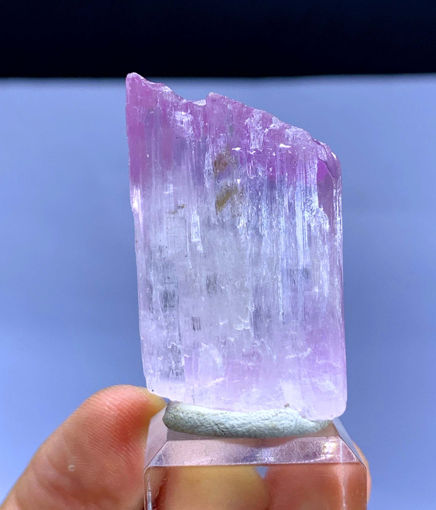 Natural Pink Kunzite Crystal from Afghanistan - 34 gram