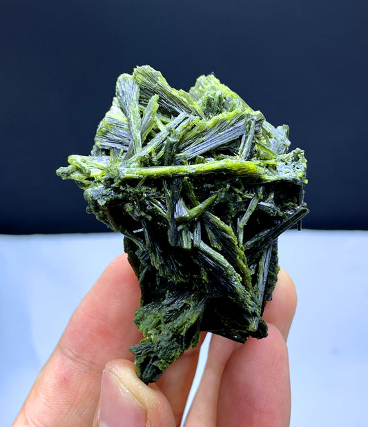 Tree Shape Lush Green Epidote Bunch - 49 gram