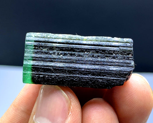Terminated Green Cap Tourmaline from Pakistan - 76.20 carat