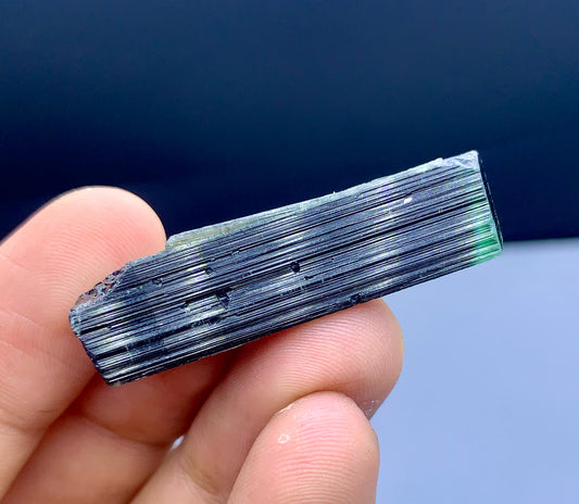 Terminated Green Cap Tourmaline from Pakistan - 71.70 carat