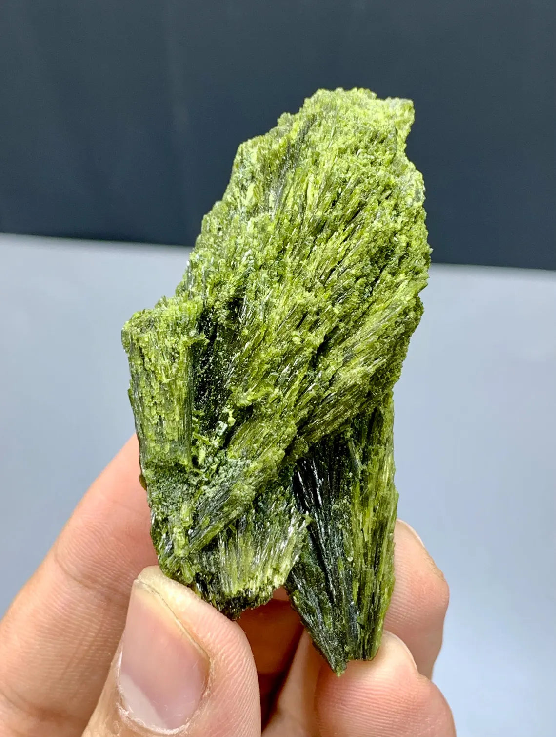 Natural Green Epidote Crystal from Pakistan - 38 grams