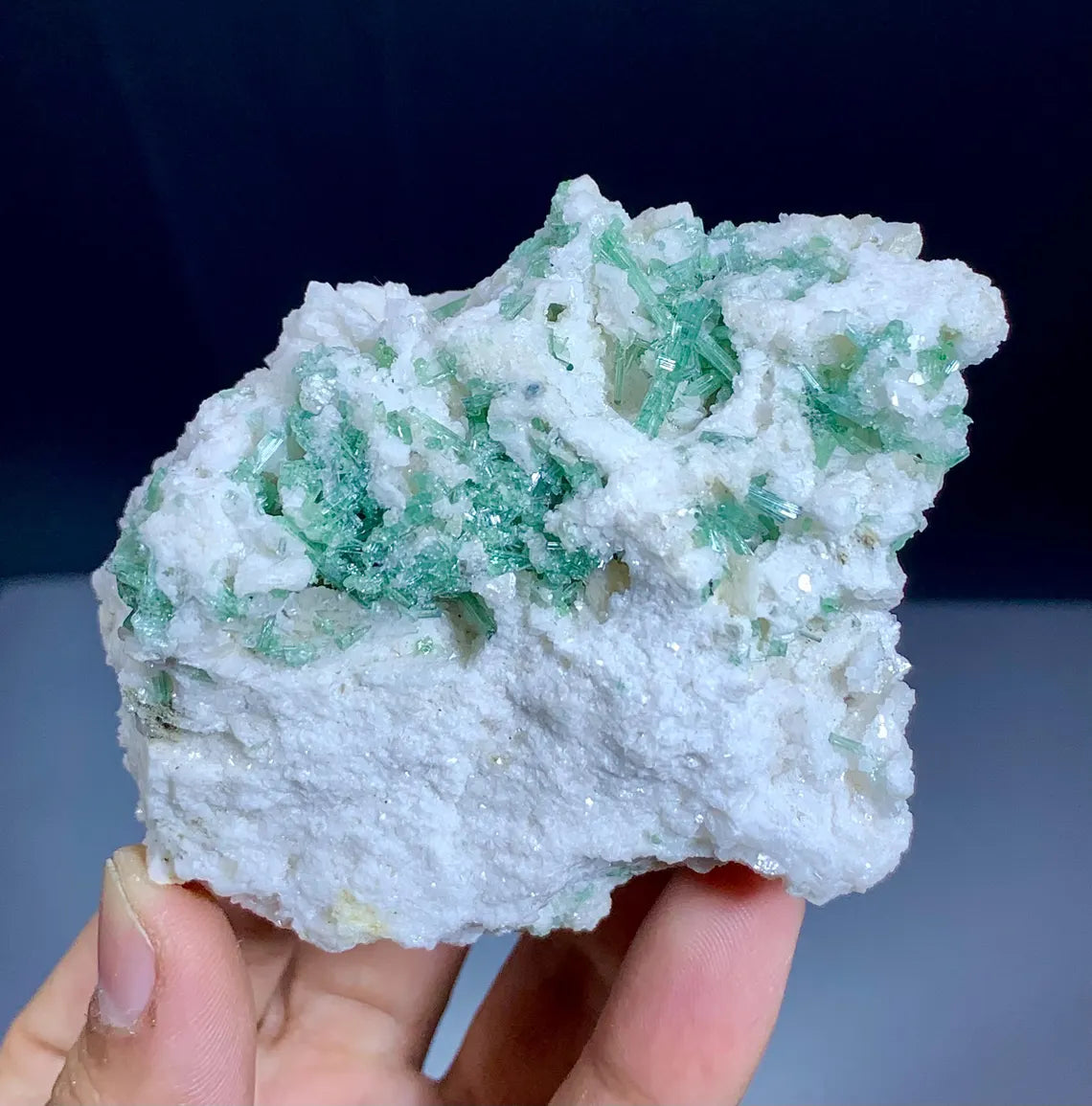 Tourmaline Cluster on Matrix from Afghanistan - 200 grams