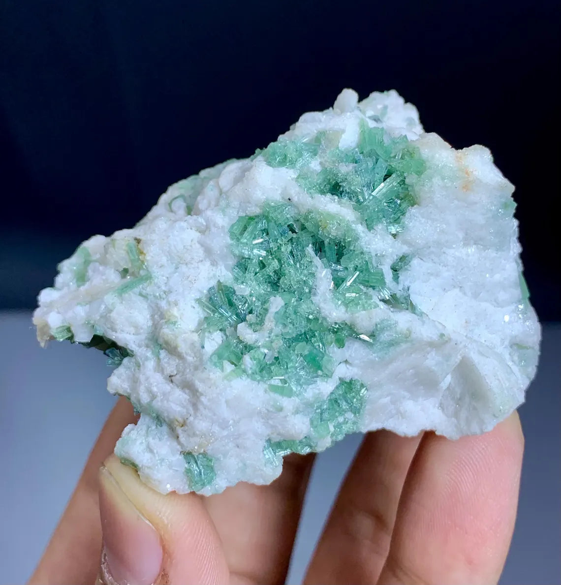 Tourmaline Cluster on Matrix from Afghanistan - 85 grams