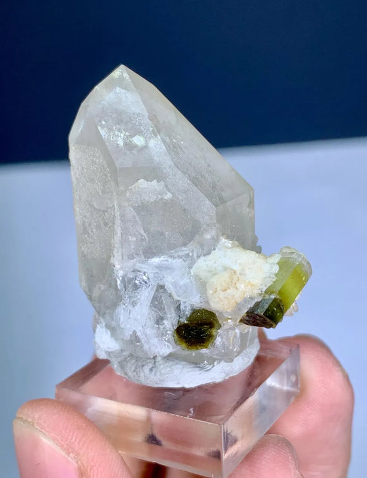 Tourmaline on Quartz from Skardu Pakistan - 28 gram