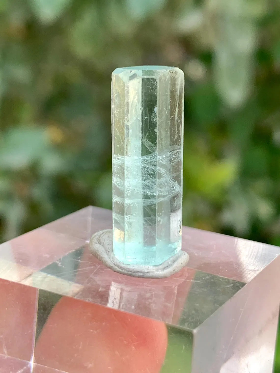 Aquamarine Crystal from Pakistan - 14.00 carats