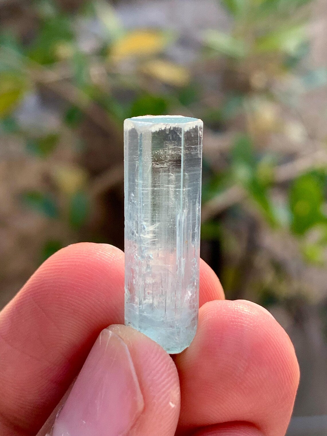 Aquamarine Crystal from Shigar valley Pakistan - 21.00 Carats