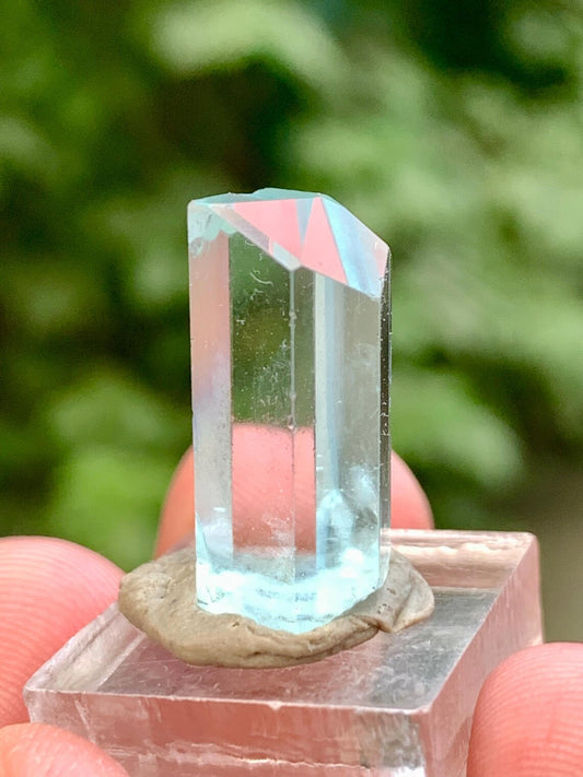 Aquamarine Crystal from Pakistan - 18.00 carats