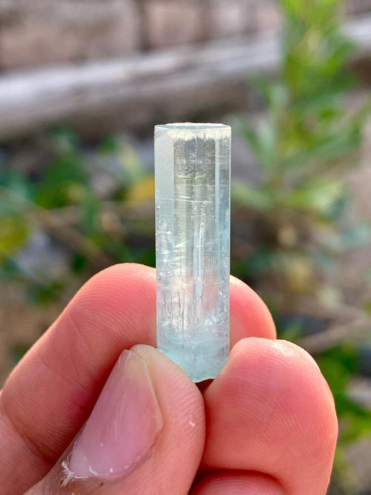 Aquamarine Crystal from Shigar valley Pakistan - 21.00 Carats