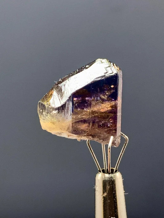 Blue and Yellow Tanzanite Crystal from Tanzania - 14.50 Carats