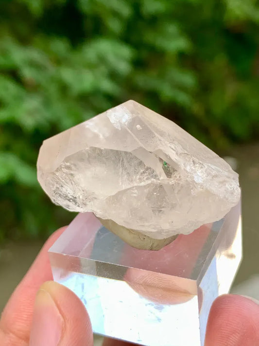 Natural Terminated Pink Morganite Crystal from Afghanistan - 19 Gram