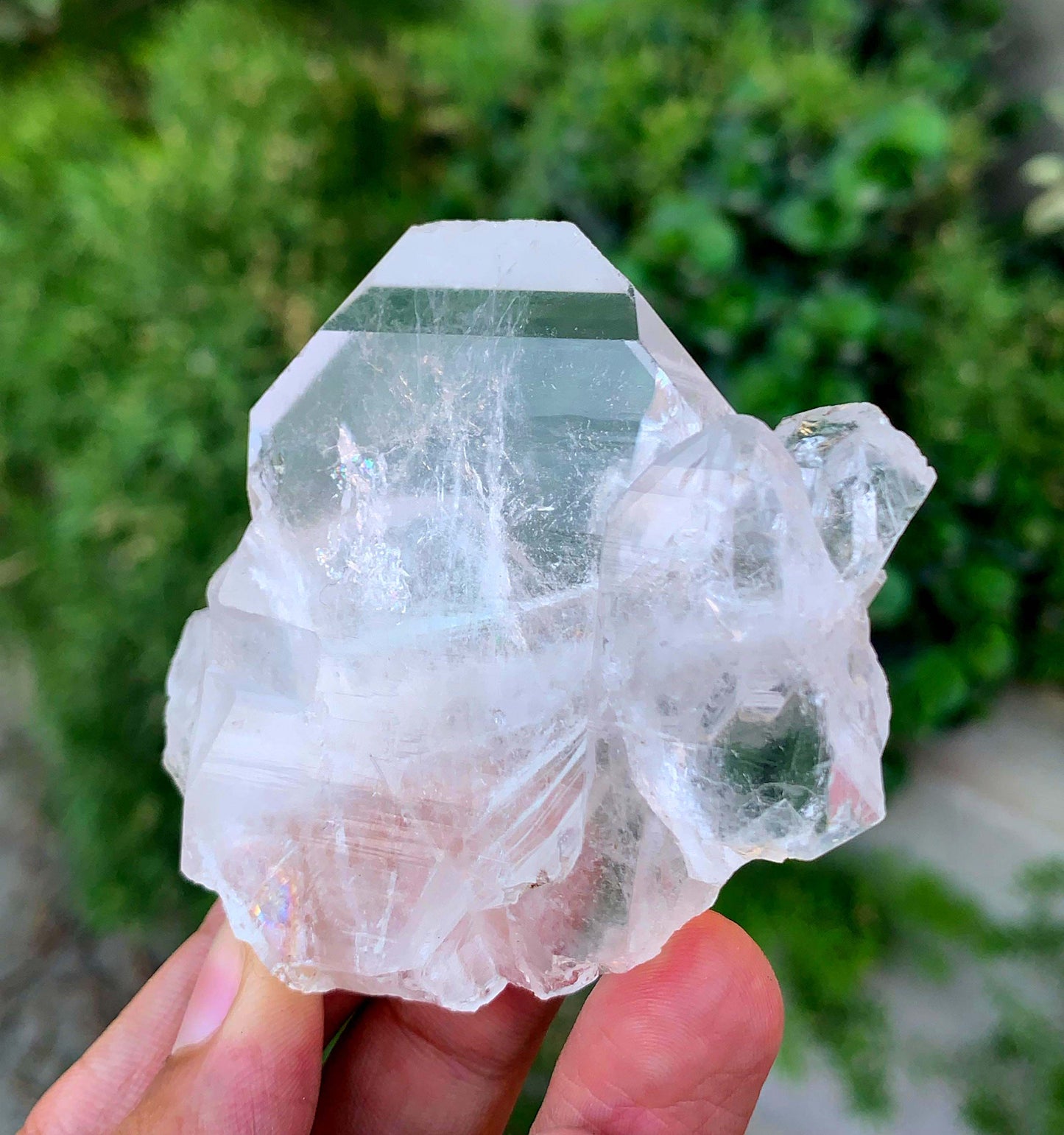 Super Clear Faden Quartz Crystal From Pakistan - 110 Gram