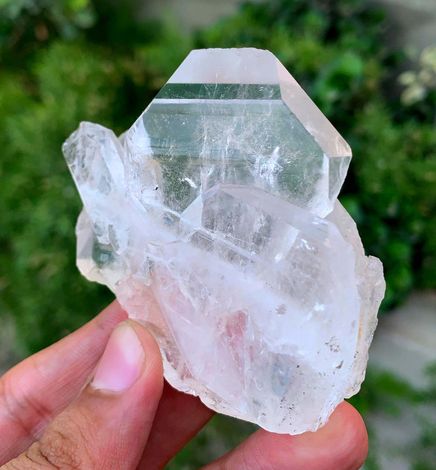 Super Clear Faden Quartz Crystal From Pakistan - 110 Gram