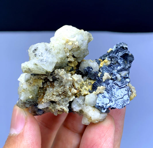 Rare Flower Shape Hematite on Matrix from Skardu Pakistan - 60 gram