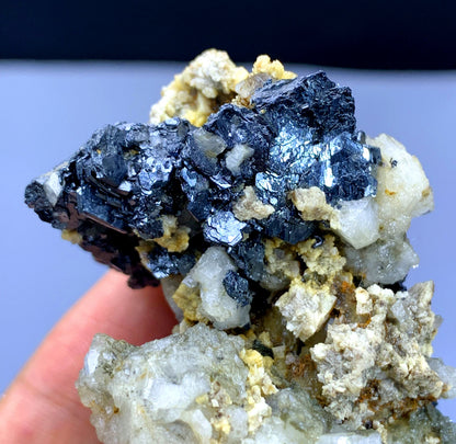 Rare Flower Shape Hematite on Matrix from Skardu Pakistan - 60 gram