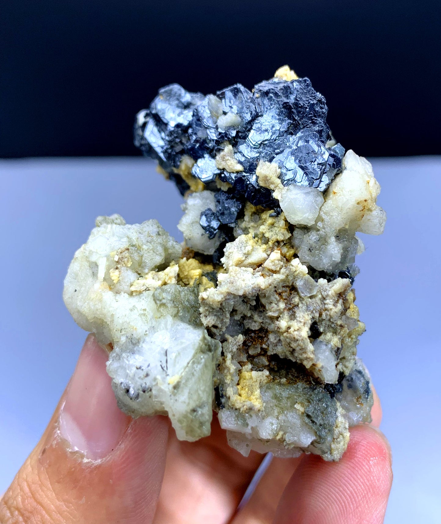 Rare Flower Shape Hematite on Matrix from Skardu Pakistan - 60 gram