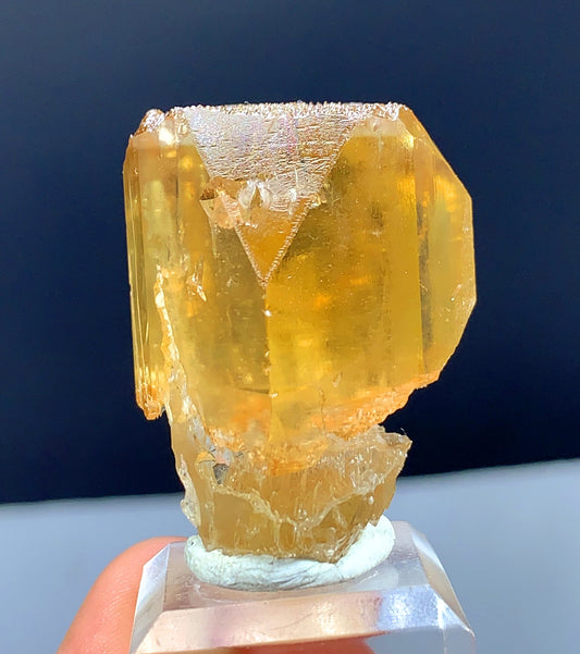 Rich Brown Color Etched Topaz Crystal From Pakistan - 50 Gram