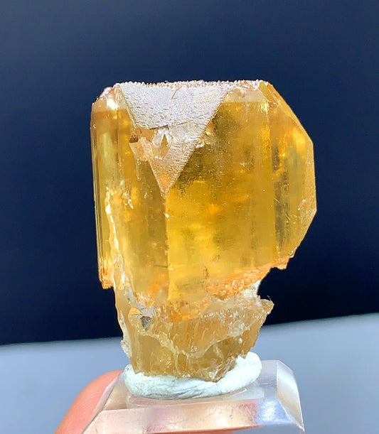 Rich Brown Color Etched Topaz Crystal From Pakistan - 50 Gram