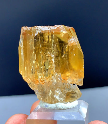Rich Brown Color Etched Topaz Crystal From Pakistan - 50 Gram