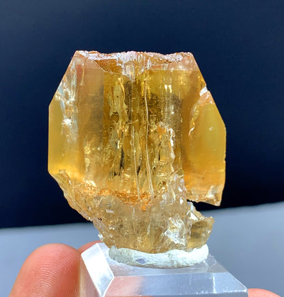 Rich Brown Color Etched Topaz Crystal From Pakistan - 50 Gram