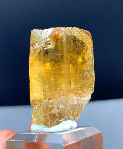 Rich Brown Color Etched Topaz Crystal From Pakistan - 50 Gram