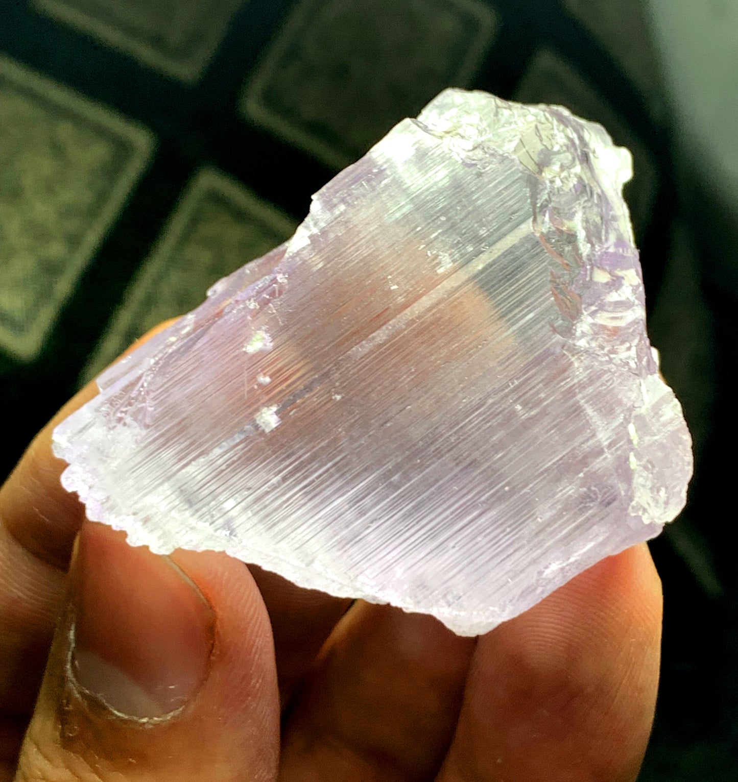 Lilac Pink Kunzite Crystal from Afghanistan - 52 gram