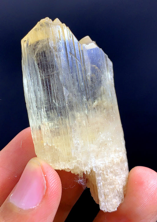 Yellow Triphane Kunzite Crystal From Afghanistan