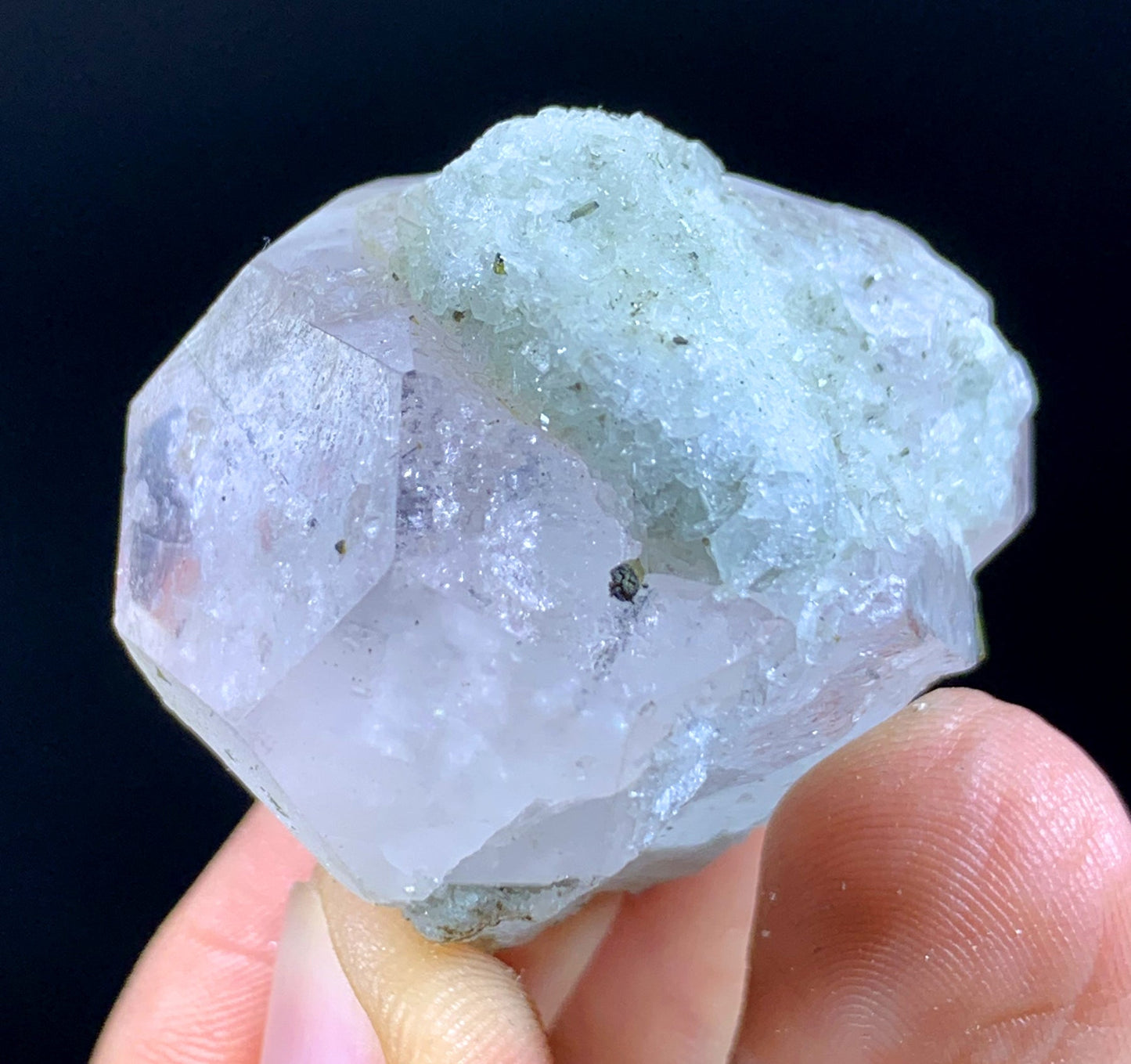 Bi Color Aquamorganite Crystal From Afghanistan - 39 Gram