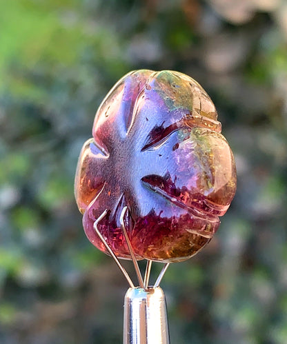 Amazing Watermelon Tourmaline Carving From Afghanistan - 36.40 Carats
