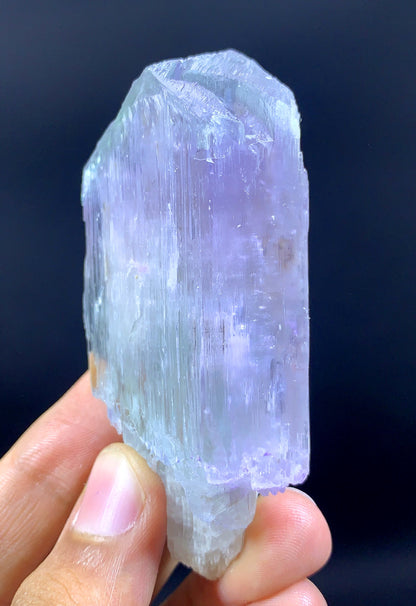 V Shape Terminated Bi Color Kunzite Crystal From Afghanistan - 89 Gram