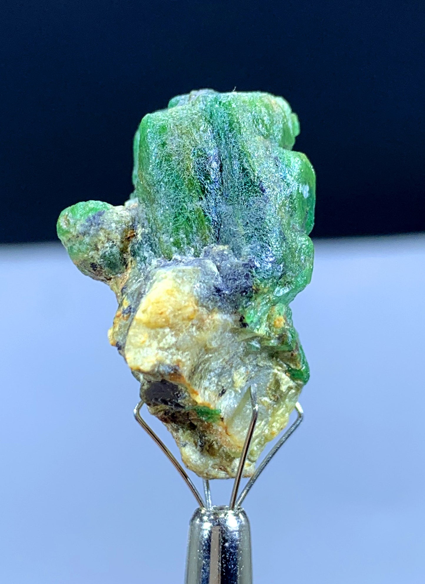 47.15 Carats Green Emerald Crystal On Matrix From Pakistan
