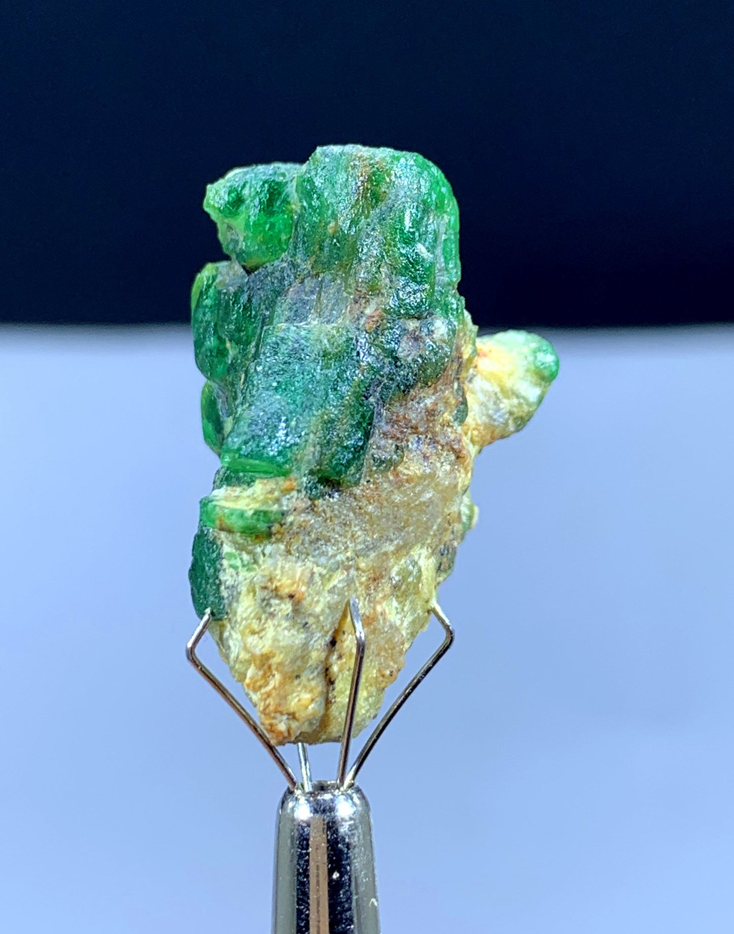 47.15 Carats Green Emerald Crystal On Matrix From Pakistan