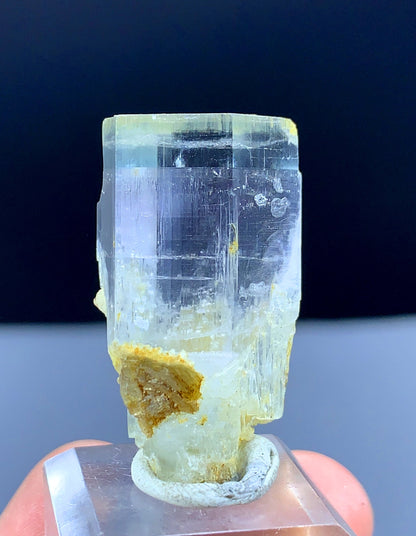 Terminated Bi Color Aquamorganite Var Beryl From Pakistan - 13 Gram