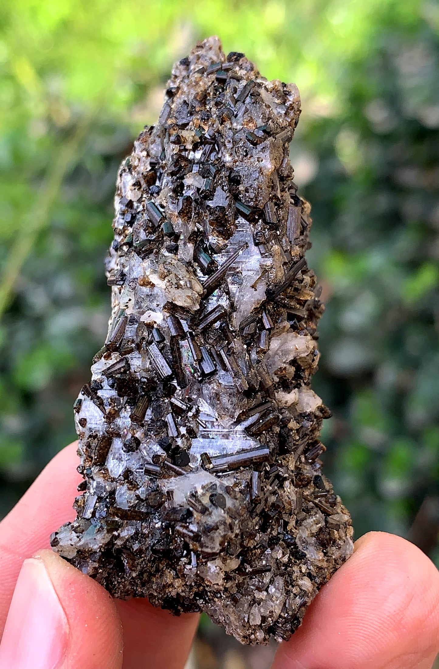 Natural Rare Brown Childrenite Crystal Cluster From Pakistan - 50 Gram