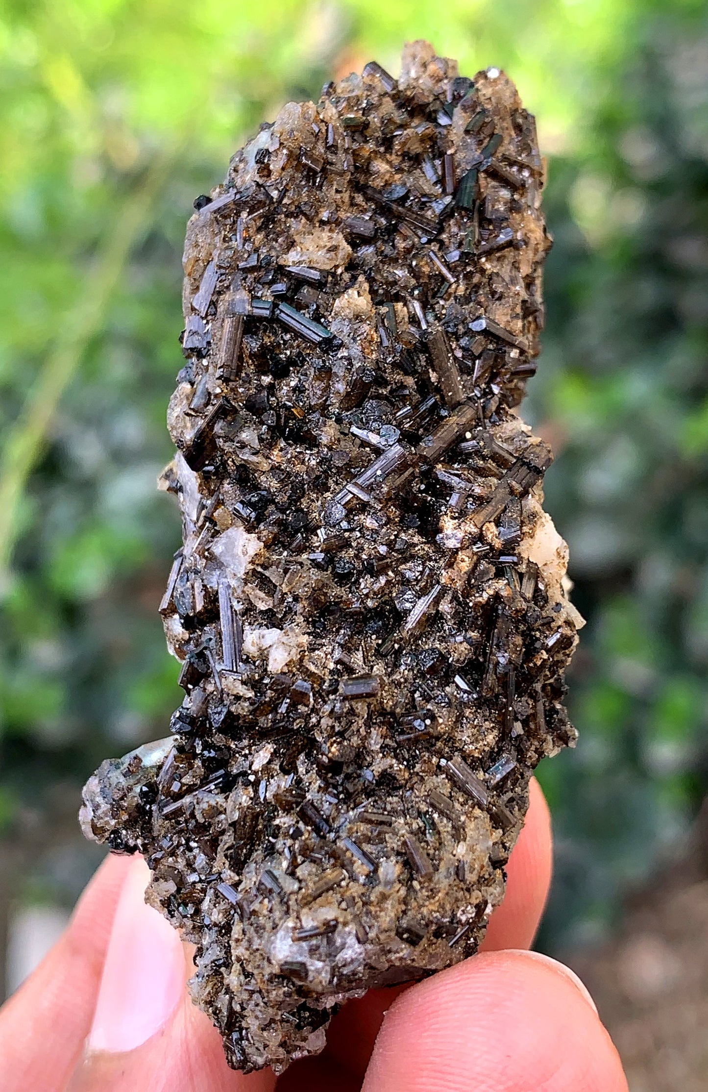Natural Rare Brown Childrenite Crystal Cluster From Pakistan - 50 Gram