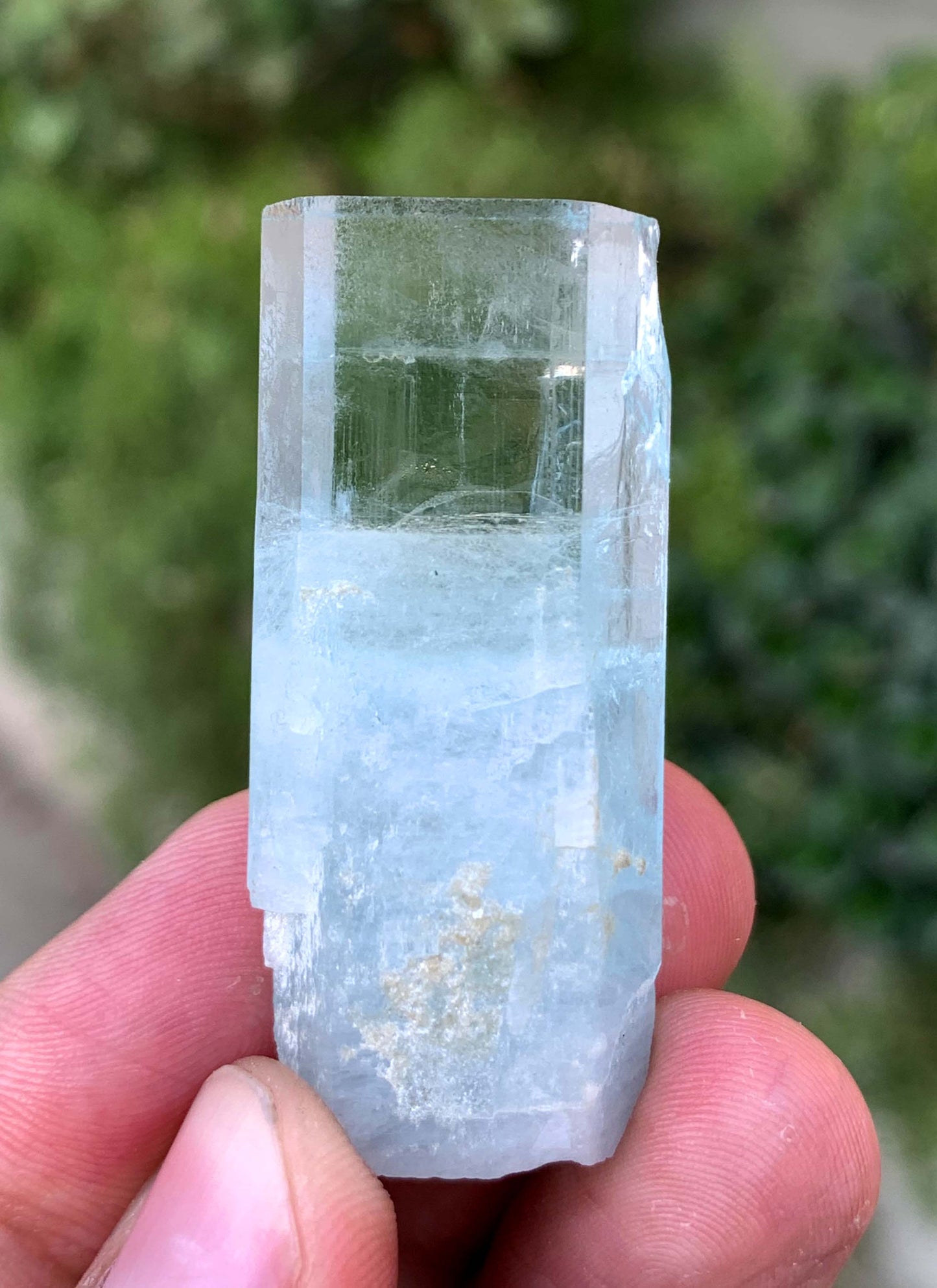 Blue Aquamarine Crystal From Pakistan 23 Gram