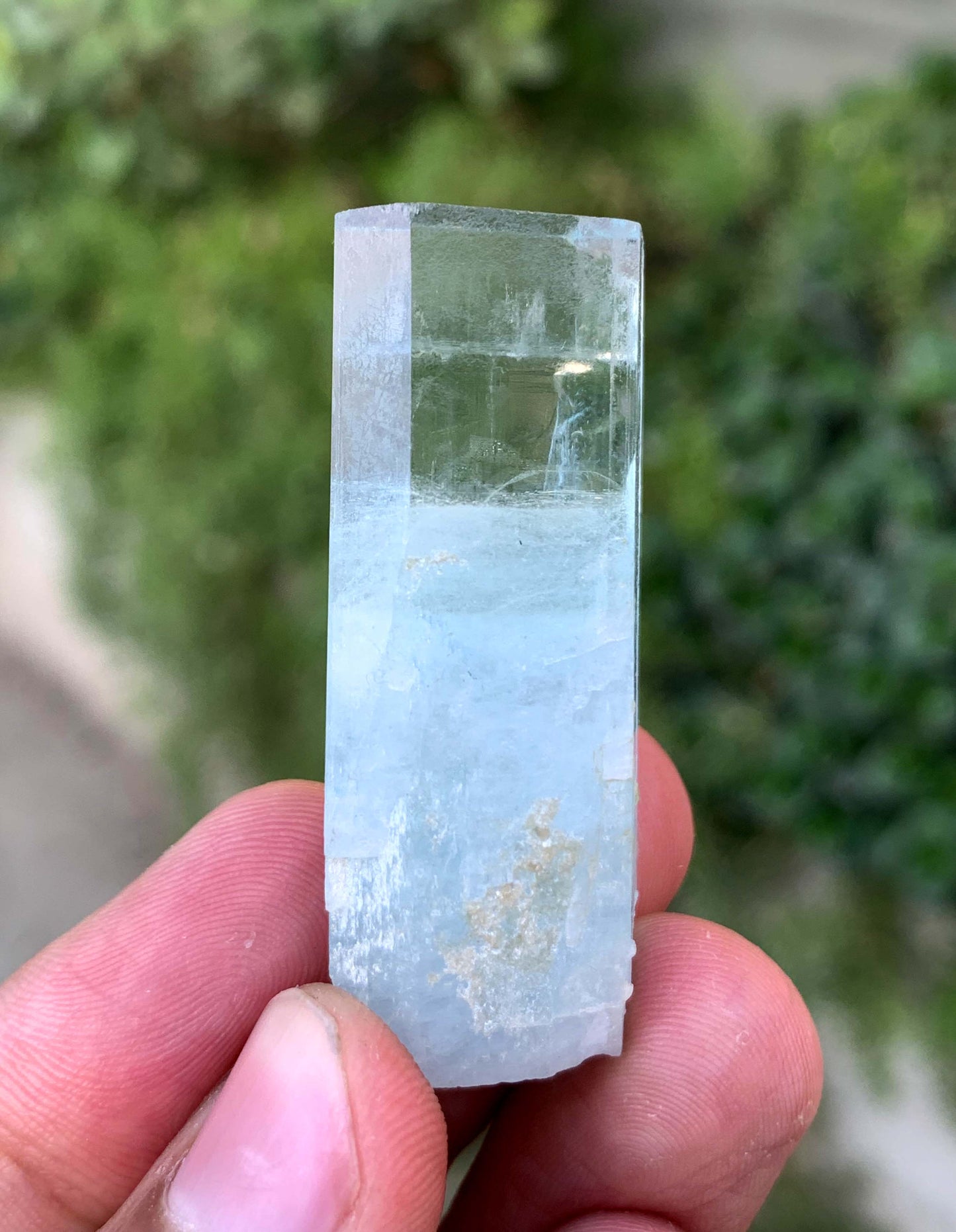 Blue Aquamarine Crystal From Pakistan 23 Gram