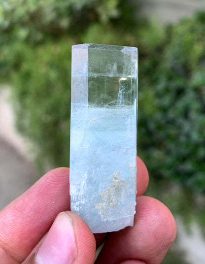 Blue Aquamarine Crystal From Pakistan 23 Gram