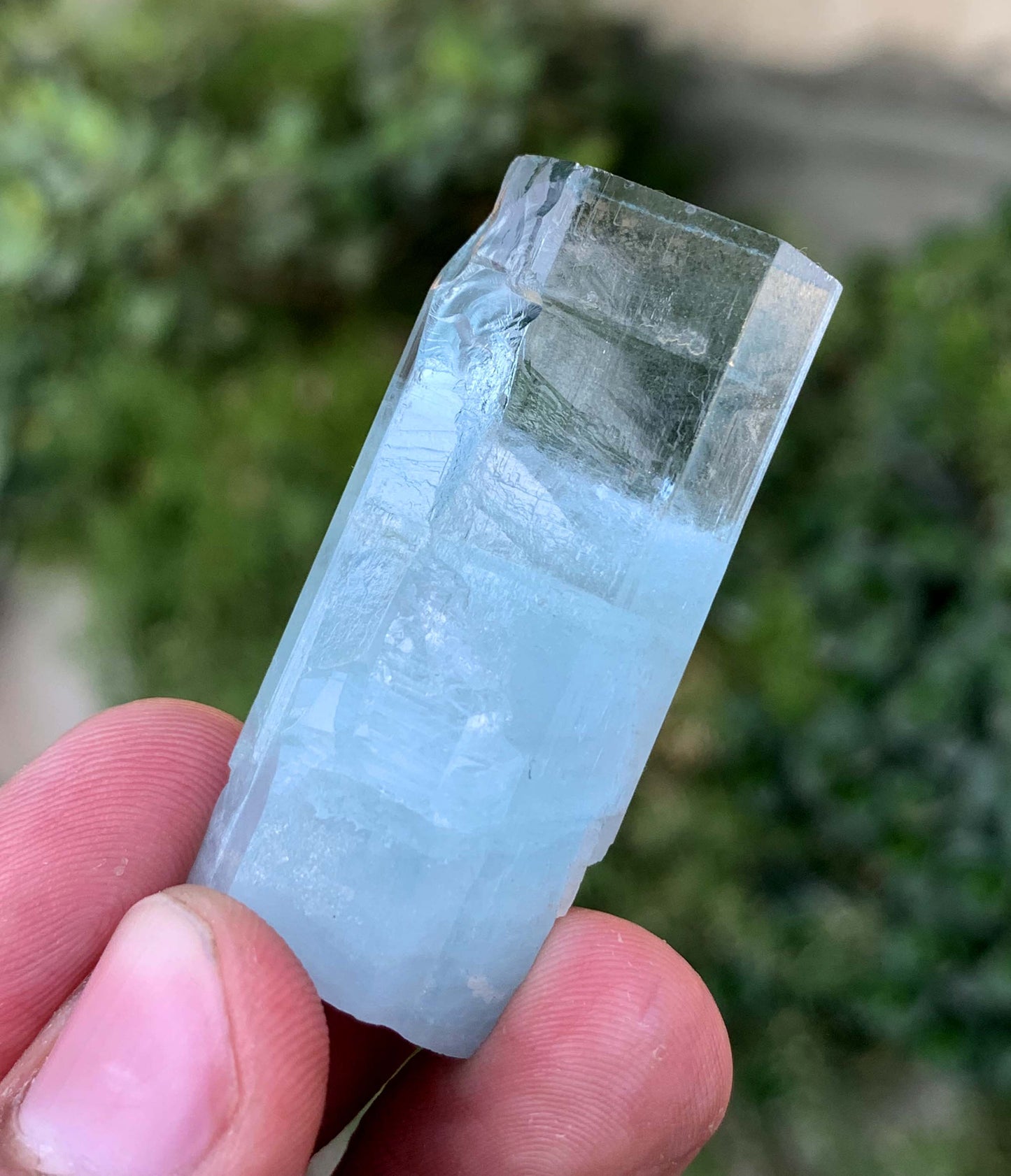 Blue Aquamarine Crystal From Pakistan 23 Gram