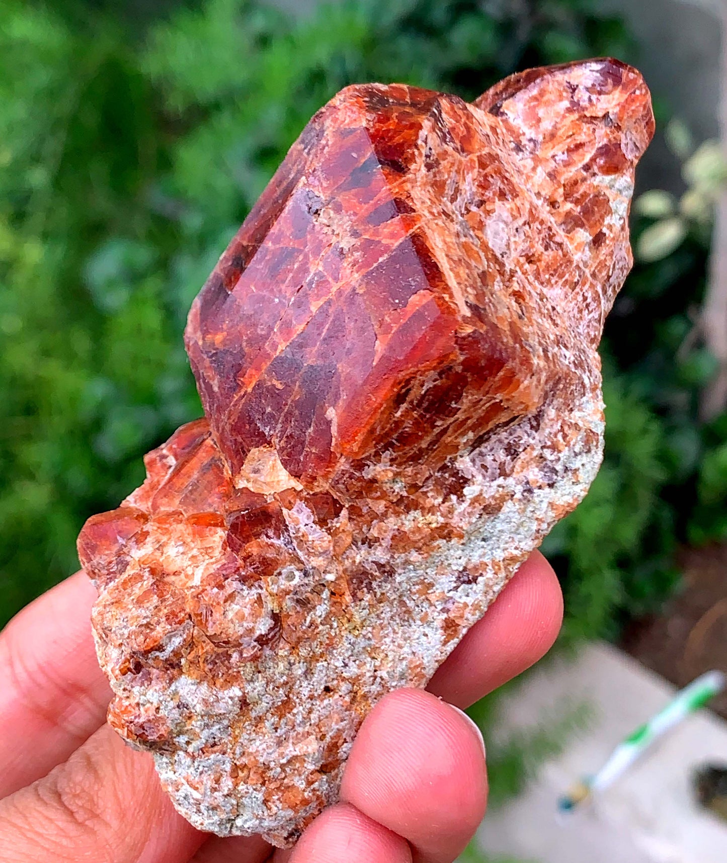 Hessonite Garnet Specimen From Pakistan
