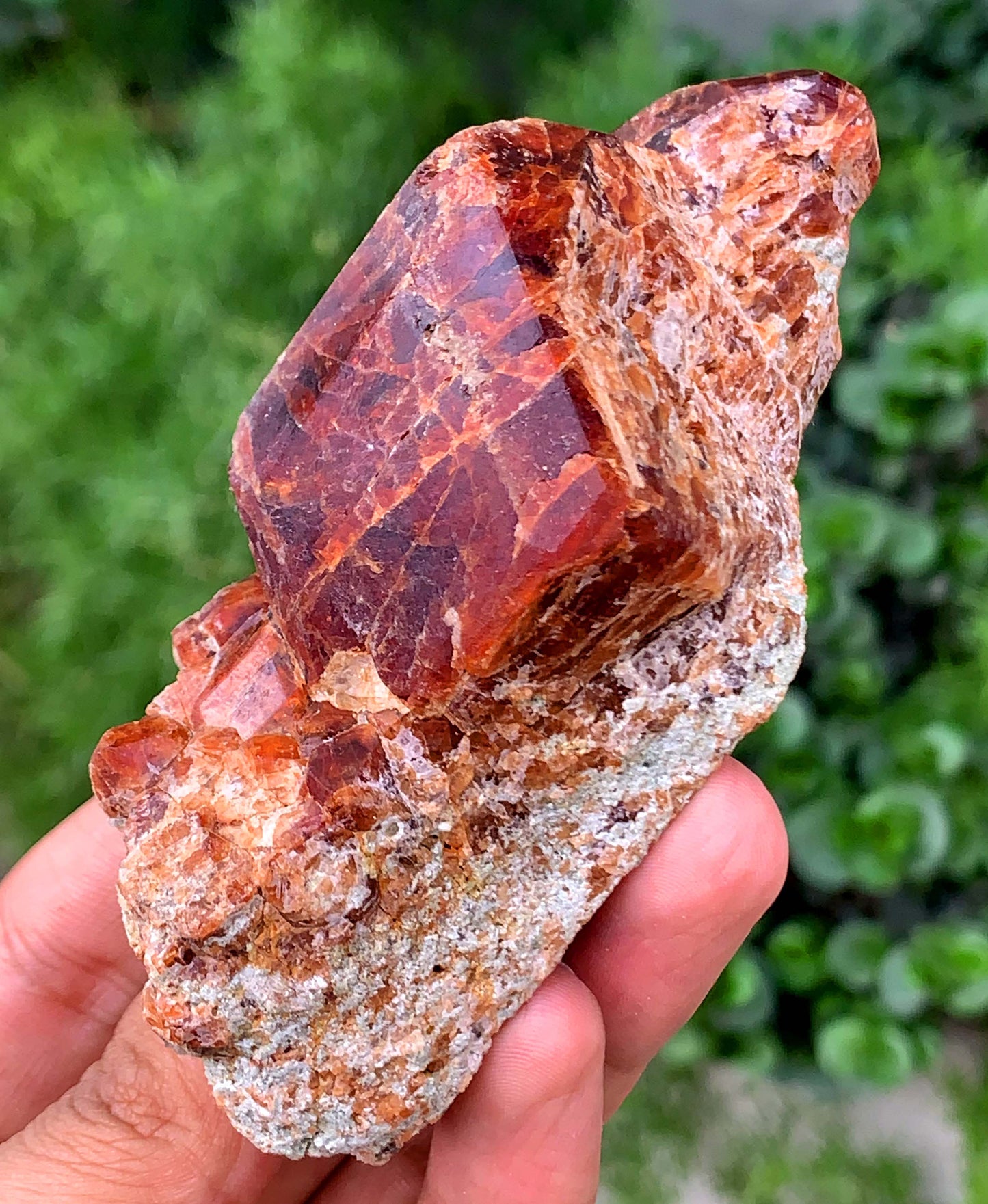 Hessonite Garnet Specimen From Pakistan