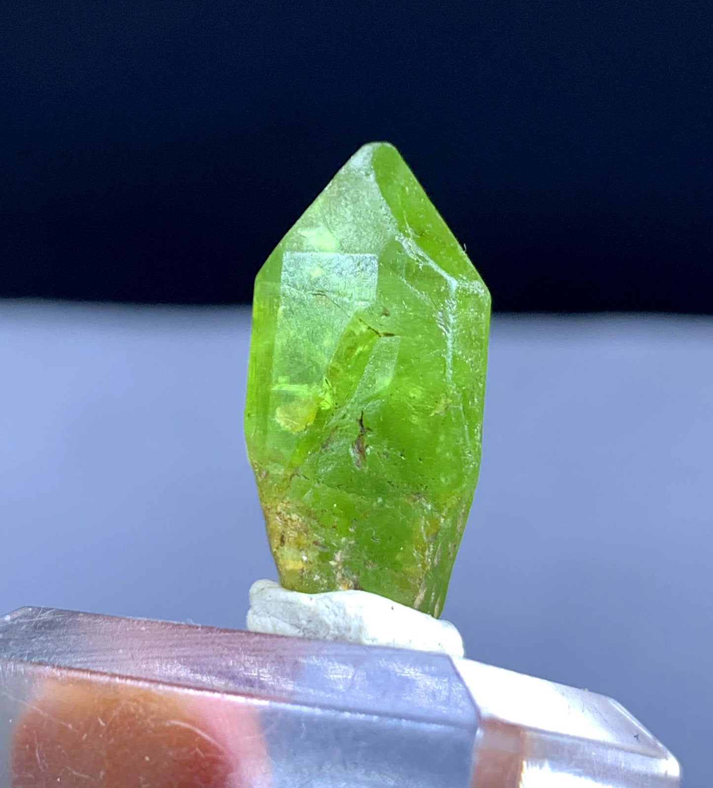 Green Peridot Crystal From Pakistan - 19.15 Carats