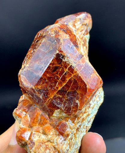 Hessonite Garnet Specimen From Pakistan