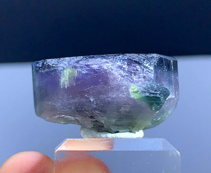 Terminated Gem Grade Tri Color Tourmline Crystal From Aghanistan - 23 Gram