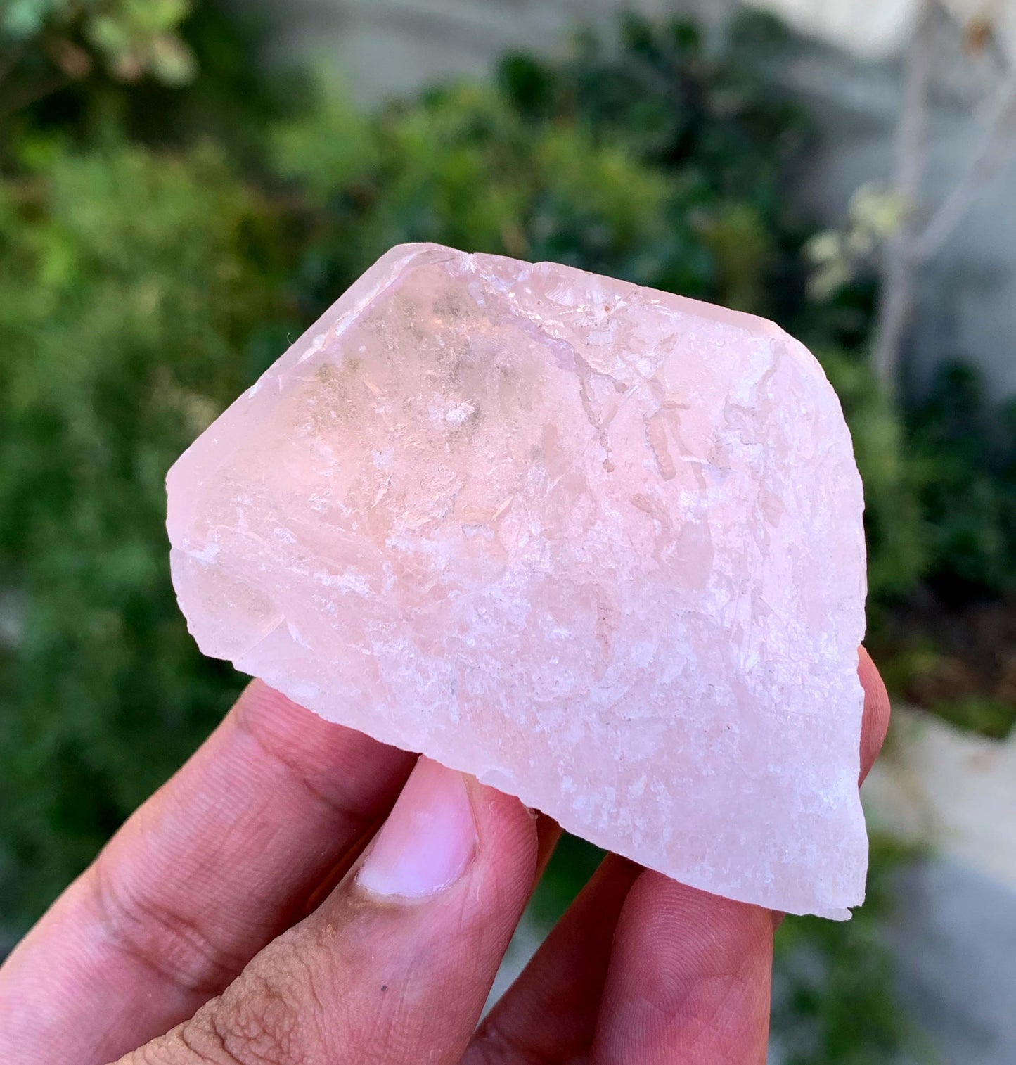 Pink Morganite Crystal From Afghanistan - 93 Gram
