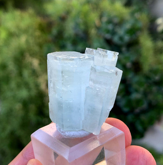 Sky Blue Aquamarine Crystal From Pakistan - 25 Gram