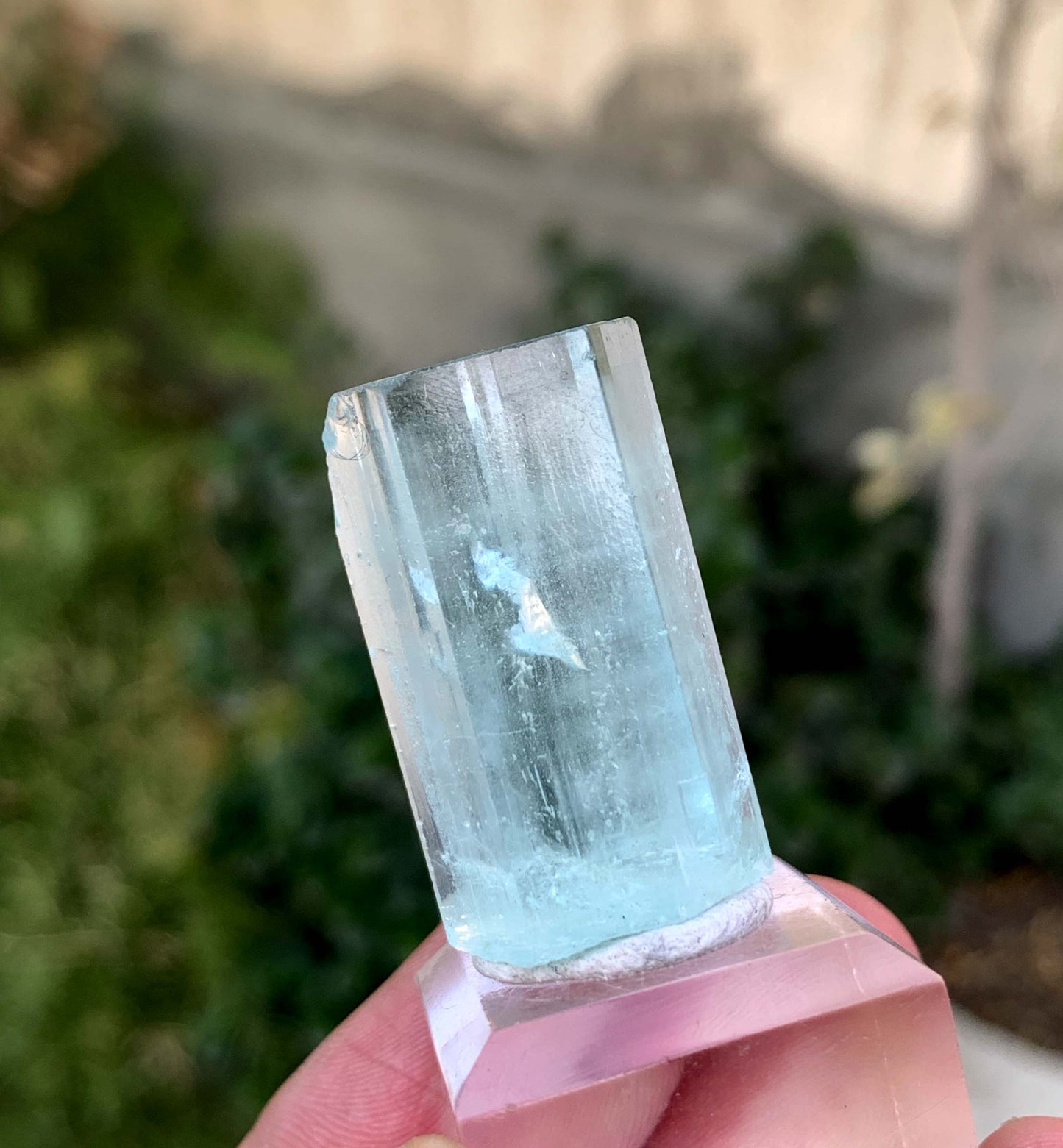 Sky Blue Aquamarine Crystal From Pakistan 17 Gram