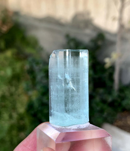 Sky Blue Aquamarine Crystal From Pakistan 17 Gram